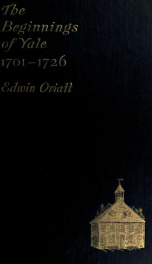 The beginnings of Yale (1701-1726)_cover