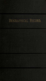 Biographical record of the alumni and non-graduates of Amherst college ... 1821-1951_cover