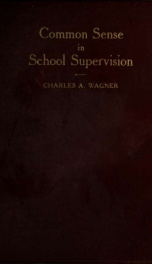 Common sense in school supervision_cover