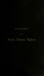 In memoriam, John Adam Ryder_cover