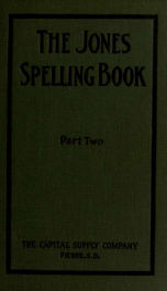 The Jones spelling book pt.2_cover