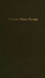 An address commemorative of Richard Henry Mather_cover