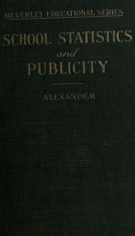 School statistics and publicity_cover