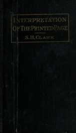 Interpretation of the printed page for those who would learn to interpret literature silently or through the medium of the voice_cover