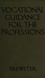 Vocational guidance for the professions_cover