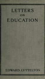 Letters on education_cover