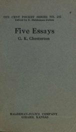 Five essays_cover