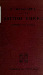A geography of the British Empire_cover