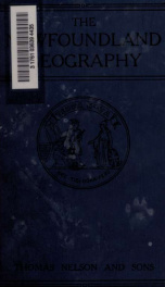 The Newfoundland geography, a reading book for schools in Newfoundland_cover