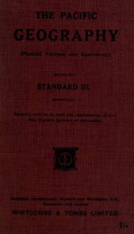 The Pacific geography (physical, political, and commercial): standard III_cover