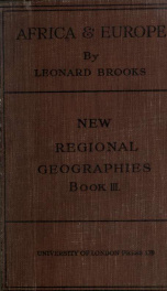 A regional geography of Africa and Europe_cover