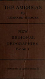 A regional geography of the Americas_cover
