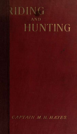 Riding and hunting_cover