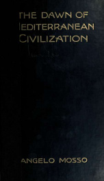 The dawn of Mediterranean civilisation;_cover