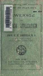 Sewerage and sewage utilization_cover