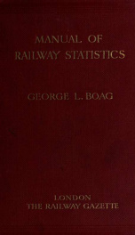 Manual of railway statistics_cover