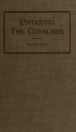 Untaxing the consumer (interwoven problems)_cover