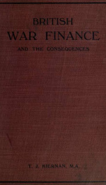 British war finance and the consequences_cover