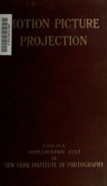 Motion picture projection_cover