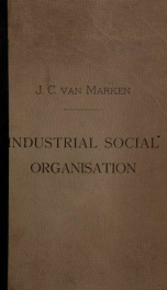 Industrial social organisation;_cover