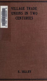 Village trade unions in two centuries_cover