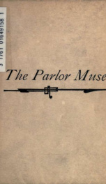 The Parlor Muse, a selection of Vers de Société from modern poets_cover