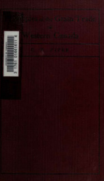 Principles of the grain trade of western Canada_cover