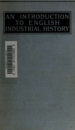An introduction to English industrial history_cover