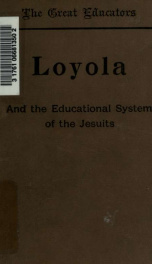 Loyola and the educational system of the Jesuits_cover