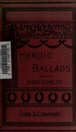 Heroic ballads with poems of war and patriotism, with notes_cover