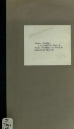 A classified list of books relating to British municipal history_cover
