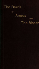 The bards of Angus and the Mearns; an anthology of the counties_cover