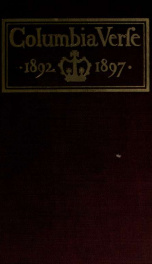 Columbia verse, 1892-1897_cover