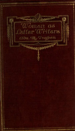 Women as letter-writers: a collection of letters_cover