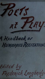 Poets at play, a handbook of humorous recitations 1_cover