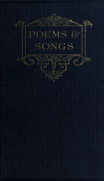 Poems and songs;_cover