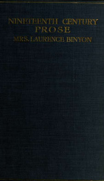 Nineteenth century prose. Selected and arranged_cover
