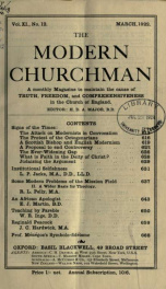 The Modern churchman 11, no.12_cover