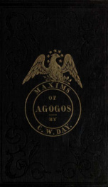 The maxims, experiences and observations of Agogos_cover