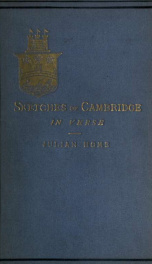 Sketches at Cambridge in verse: First series_cover
