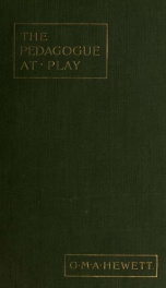 The pedagogue at play_cover