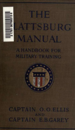 The Plattsburg manual, a handbook for military training_cover