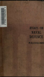 Essays on naval defence_cover