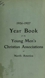 YMCA yearbook and official roster 1906-1907_cover