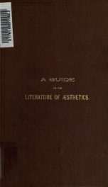 A guide to the literature of aesthetics_cover