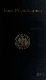 Book-prices current; a record of the prices at which books have been sold at auction 15, 1900_cover