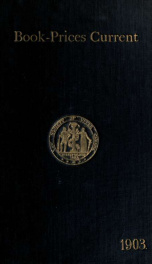 Book-prices current; a record of the prices at which books have been sold at auction 17_cover