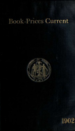 Book-prices current; a record of the prices at which books have been sold at auction 16_cover