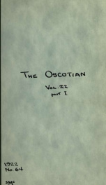 The Oscotian : a literary gazette of St. Mary's College, Oscott 64_cover