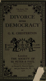 Divorce versus democracy_cover
